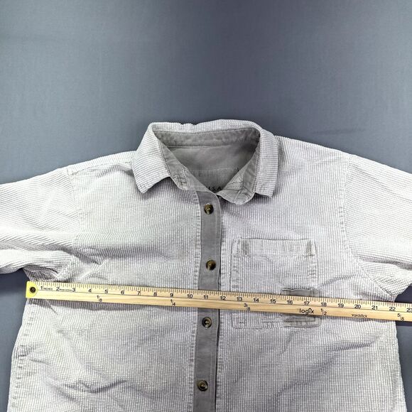 VTG Cotton USA By George Hagopian Women’s Jacket Duster Light Grey denim Small - Picture 3 of 12